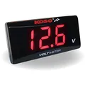 Produktbild: Voltmeter Koso Super Slim Style 8-18 Volt rot