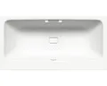 Produktbild: Rechteckbadewanne KALDEWEI ASYMMETRIC DUO 742 mit Griffbohrungen 90 x 180 cm alp