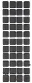 Produktbild: ProHome Filzgleiter Bodengleiter anthrazit selbstklebend rund und eckig auswählbar (Eckig 20 x 20 mm)