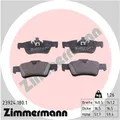 Produktbild: ZIMMERMANN Scheibenbremsbelag 23924.180.1