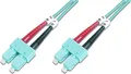 Produktbild: DIGITUS LWL Patchkabel SC-Duplex - SC-Duplex OM3 1,0 m
