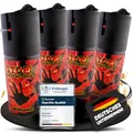 Produktbild: 4 x Wilhelm Pfefferspray 40 ml Tierabwehr Selbstverteidigung CS KO Spray hochdosiert (ca. 2 Mio. Scoville) effektives Verteidigungsspray