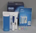 Produktbild: Oral-B Health Center Care OxyJet Reinigungs-System mit Munddusche Weiß/Blau