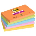 Produktbild: Post-it Super Sticky Notes Bangkok Collection Haftnotizen extrastark farbsortiert, 5 Blöcke