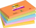 Produktbild: Post-it Super Sticky Haftnotizblock Sticky Notes Bangkok Collection Haftnotizen extrastark farbsortiert 5