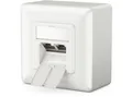 Produktbild: deleyCON deleyCON 1x CAT6a Netzwerkdose 2x RJ45 Port Geschirmt Aufputz Netzwerk-Adapter