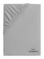 Produktbild: Topperbezug SANSIBAR Jersey BL 140x200 cm grau