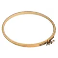Produktbild: maDDma Stickrahmen Holz rund Stickring Holzstickrahmen Holzstickring Natur, Größenwahl
