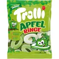Produktbild: Trolli Saure Grüne Apfelringe mit Schaumzucker und Fruchtgummi 150g zum Sonderpreis haltbar bis 09/25