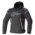 Produktbild: Alpinestars Zaca Waterproof Motorradjacke Herren (schwarz/grau) Gr: S