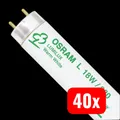 Produktbild: Osram Röhre Leuchtstofflampe TL D T8 G13 Warmweiß Lumilux 18 W 60 cm 40 STÜCK