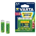 Produktbild: Varta -56756B, Wiederaufladbarer Akku, AA, Nickel-Metallhydrid (NiMH), 1,2 V, 4 Stück(e), 2400 mAh