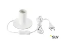 Produktbild: SLV 1001677 FITU TL Tischleuchte weiss E27 max. 10W