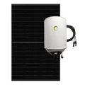Produktbild: Solaranlage 430Wp Full Black bifazial + 30L Fothermo Hybrid-Boiler Warmwasser