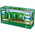 Produktbild: Ravensburger Brio Flexibler Tunnel – 3 Segmente, Holzeisenbahn