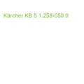 Produktbild: Kärcher KB 5 1.258-050.0 (4054278974750)