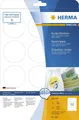 Produktbild: HERMA Etiketten Etiketten A4 weiß Ø 60 mm rund Movables/ablösbar Papier matt 300 St.