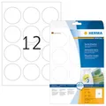 Produktbild: HERMA 5067 Etiketten ablösbar A4 60mm 300 Stück Movables rund selbstklebend weiß