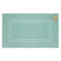 Produktbild: Lavea Badematte, Badteppich, Duschvorleger, Eisgrün, 50 x 80 cm Premium Frotteeserie Bali | GOTS Zertifiziert, 100% Bio Baumwolle