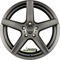 Produktbild: 4x Dezent TY graphite matt 8x18 ET35 - LK5/112 ML70.1 Felge Alu