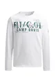 Produktbild: Camp David Herren Longsleeve mit Used Prints Opticwhite, XXL