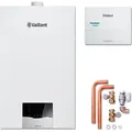 Produktbild: Vaillant Paket 1.667/2 ecoTEC plus VC 10 CS/1-5, VRC 710, Installations-Set