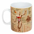Produktbild: Könitz Medicine Wissensbecher Englisch Becher Tasse Kaffeetasse Porzellan 460ml
