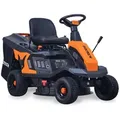 Produktbild: FUXTEC Aufsitzmäher FX-RMR66, Rasentraktor 6PS, Schnittbreite 66 cm, 150 L Fangsack, Schnitthöhe verstellbar, inkl. Trichter für Seitenauswurf