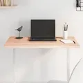 Produktbild: vidaXL Tischplatte 80x40x2 cm Massivholz Eiche Unbehandelt Baumkante