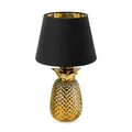 Produktbild: Tischlampe Ananas 40cm Deko Keramik Lampe Nachttisch Beistelltisch Dekolampe