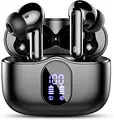 Produktbild: Btootos Bluetooth Kopfhörer, Kopfhörer Kabellos Bluetooth 5.3 Sport In Ear Kopfhörer mit 4 Mikrofon, 40 std Spielzeit, LED-Anzeige, ENC Lärmreduzierung, HiFi Stereo Ohrhörer für Arbeit und Studium