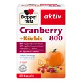 Produktbild: DOPPELHERZ Cranberry+Kürbis Kapseln 60 St.
