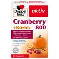Produktbild: Queisser Pharma GmbH & Co. KG DOPPELHERZ Cranberry+Kürbis Kapseln 55,4 g 07625074
