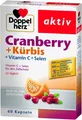 Produktbild:  Cranberry 800 + Kürbis Kapseln zur Unterstützung des Immunsystems 60 KAP