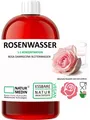 Produktbild: Rosenwasser 100% Natur Rosen Hydrolat in PET Flasche 1000ml