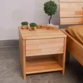 Produktbild: Krok Wood Nachttisch Julia aus Massivholz 40x40x40 cm (in Buche)