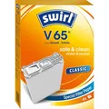 Produktbild: Swirl Staubsaugerbeutel V65, 4 Stück, für Vorwerk Kobold 135 und 136