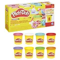 Produktbild: Play-Doh Regenbogen 8er-Pack Knetmasse 85g zarte Farben Geschenk Kinder ab 2+