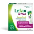 Produktbild: Lefax intens Lemon Fresh Mikro Granul.250 mg Sim. 20 St