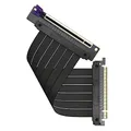 Produktbild: Cooler Master MasterAccessory Riser-Kabel PCIe 3.0 x16 V2 - EMI-geschirmtes, ultra-flexibles TPE-Kabel, verstärkte PCI-Steckplätze, Gold-Pin-Anschlüsse, schützendes ABS-Gehäuse - 200 mm