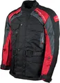 Produktbild: Roleff RO782 Motorradjacke – Schwarz-Rot, wasserdicht, atmungsaktiv & mit Protektoren Roleff Größe: 4XL,