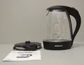 Produktbild: Aigostar Adam Glas Wasserkocher LED-Beleuchtung 1.7 Liter Edelstahl 2200 Watt
