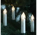 Produktbild: F-H-S International GmbH & Co. KG LED-Christbaumkerzen 23454 LED Weihnachtsbaumbeleuchtung außen 17,4m Timer warmweiß