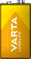 Produktbild: Varta Batterie Alkaline, E-Block, 6LR61, 9V Longlife, Bulk (1-Pack)