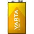 Produktbild: Varta Batterie Alkaline, E-Block, 6LR61, 9V Longlife, Bulk (1-Pack)