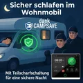 Produktbild: CAMPSAVE™ Alarmanlagen Set für Wohnmobil & Wohnwagen GSM LTE Funk Sirene kabellos