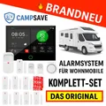 Produktbild: CAMPSAVE™ Alarmanlagen Set für Wohnmobil & Wohnwagen GSM LTE Funk Sirene kabello