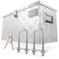 Produktbild: Alu-Transport-Box I Anhänger-Alu-Deichsel-Box-Kiste I 615x265x300 mm