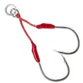 Produktbild: Savage Gear Double Bloody Assist Hook J Größe 1/0 bis 3/0 2 Stück Beifängerhaken (1/0)