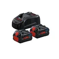 Produktbild: Bosch Starter-Set 2 x PC18V5.5 + Ladegerät GAL1880CV Akku enthalten: 2 x PC18V5.5|Betriebsart: Akku-Betrieb|Art des Zubehörs: Ladegerät GAL1880CV